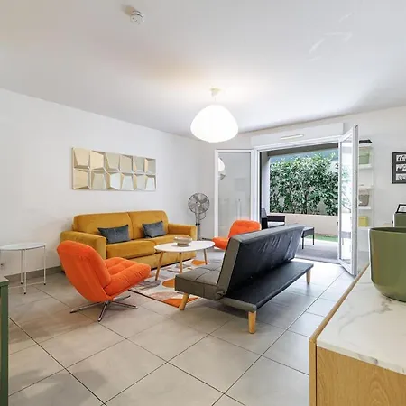 Apartment T2 Avec Terrasse Et Parking Privatif Nice
